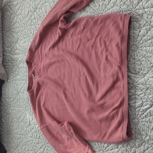 Aerie corded crewneck